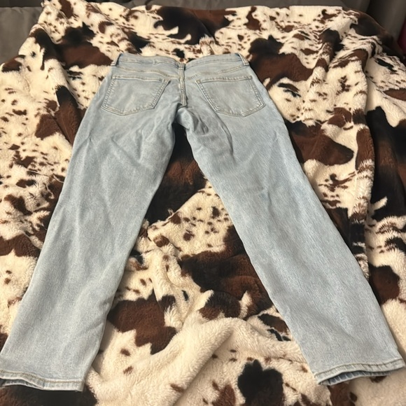 Old navy jeans size 6 og straight high rise stretchy - Picture 2 of 3